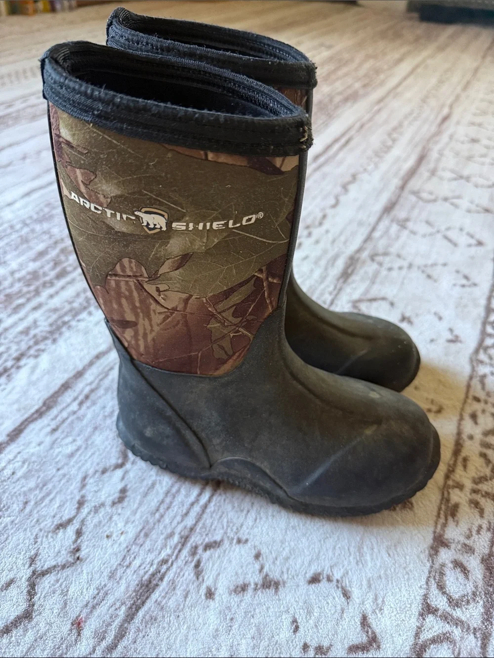 Youth 1-Arctic Shield Kids' Camo Rain & Snow Boots -